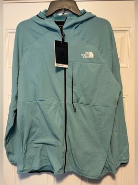 north face women’s xxl summit series future fleece full zip hoodie lightweight
